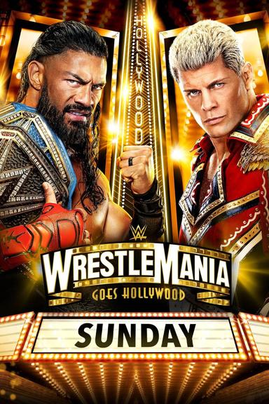 WWE WrestleMania 39 Sunday poster