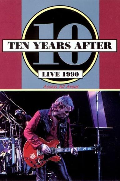 Ten Years After Live Nottingham poster