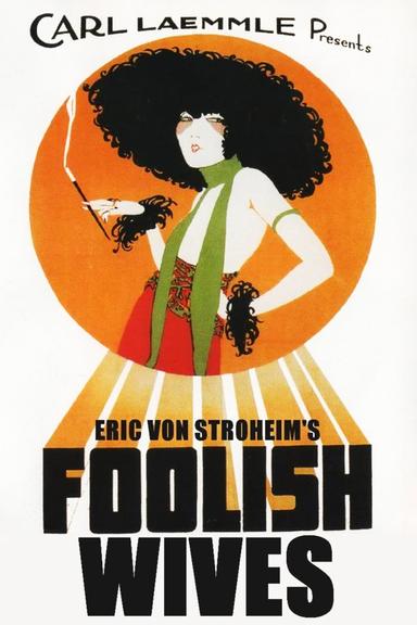 Foolish Wives poster