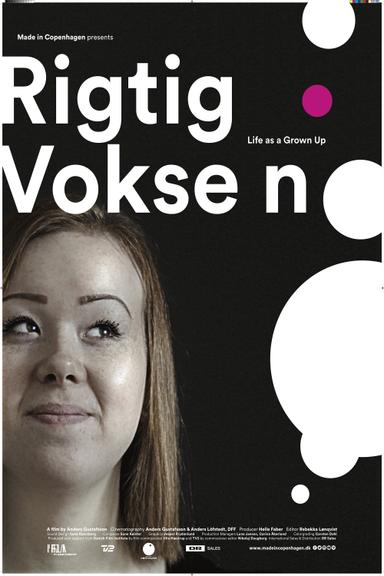 Rigtig Voksen poster