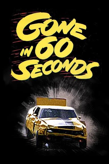 Gone in 60 Seconds poster