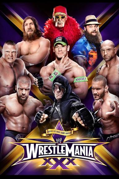 WWE WrestleMania XXX poster