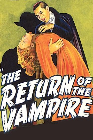 The Return of the Vampire poster