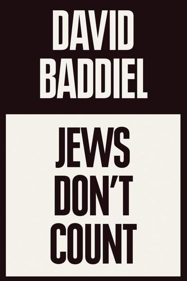 David Baddiel: Jews Don't Count poster