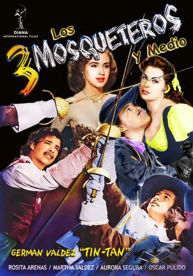 Los tres mosqueteros y medio poster