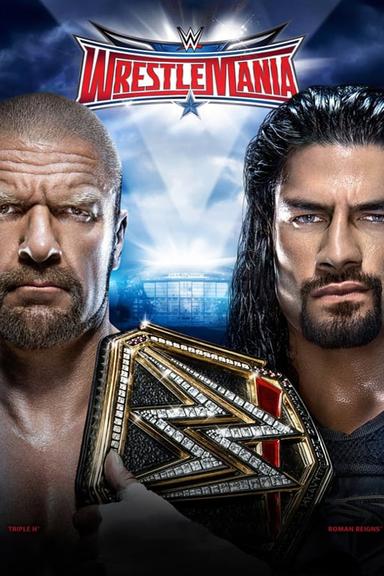 WWE WrestleMania 32 poster