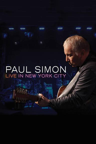 Paul Simon - Live in New York City poster