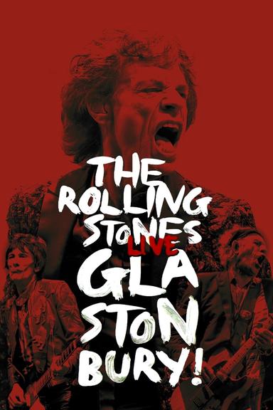 The Rolling Stones: Live at Glastonbury 2013 poster