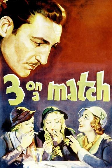 Three on a Match poster