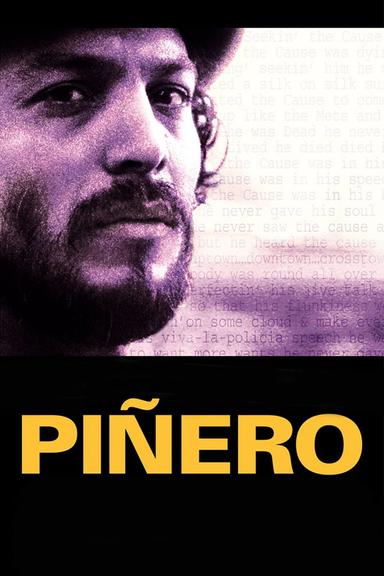 Piñero poster