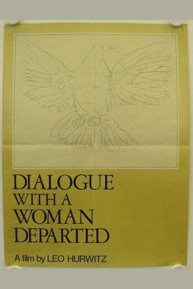 Dialogue with a Woman Departed poster