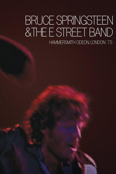 Bruce Springsteen & The E Street Band : Hammersmith Odeon, London '75 poster