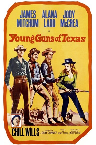 Young Guns of Texas poster