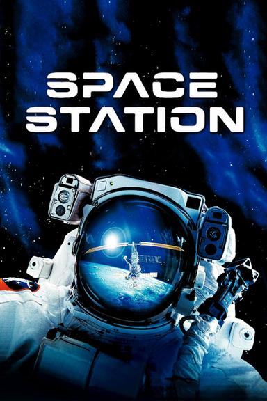 Space Station 3D poster