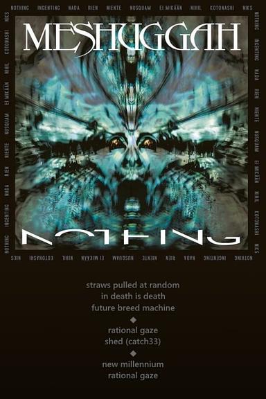 Meshuggah - Nothing poster