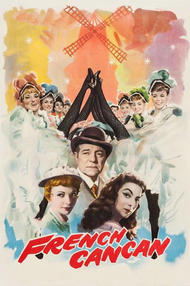 French Cancan poster