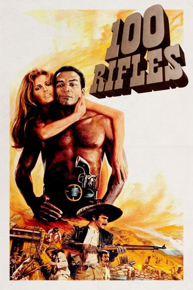 100 Rifles poster