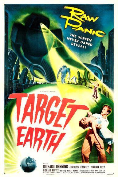 Target Earth poster