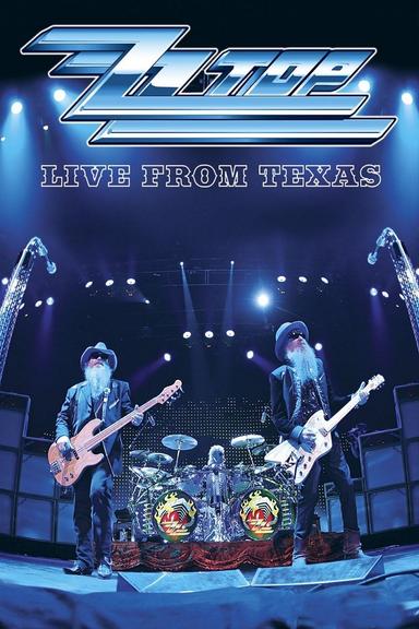 ZZ Top - Live from Texas poster