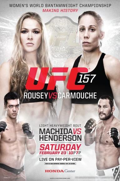 UFC 157: Rousey vs. Carmouche poster