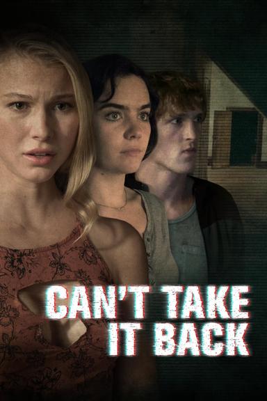 Can't Take It Back poster