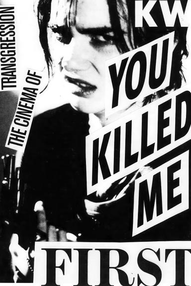 You Killed Me First poster