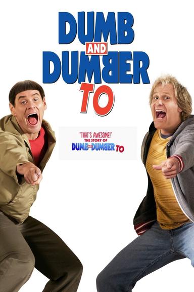 "That's Awesome!": The Story of 'Dumb and Dumber To' poster