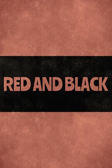 Red and Black poster