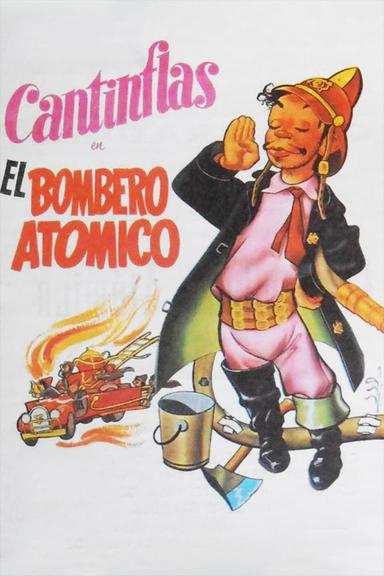 El bombero atómico poster