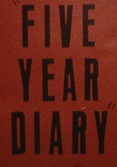 Five-Year Diary poster