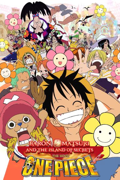 One Piece: Baron Omatsuri and the Secret Island poster