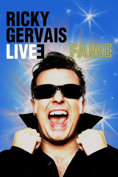 Ricky Gervais Live 3: Fame poster