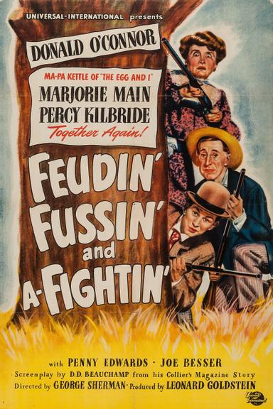 Feudin', Fussin' and A-Fightin' poster