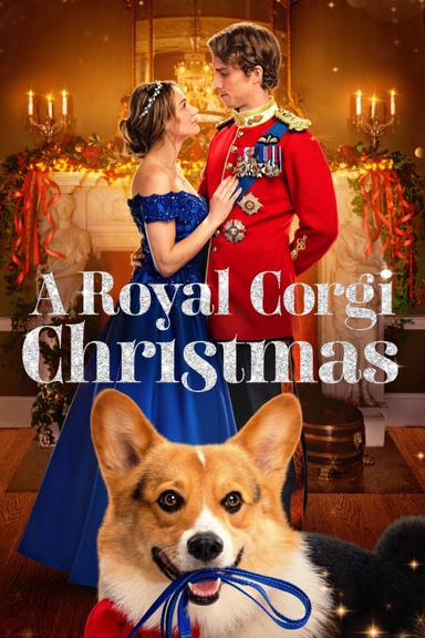 A Royal Corgi Christmas poster