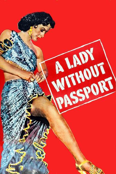 A Lady Without Passport poster