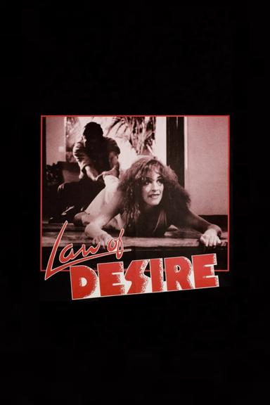 Law of Desire poster