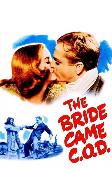 The Bride Came C.O.D. poster