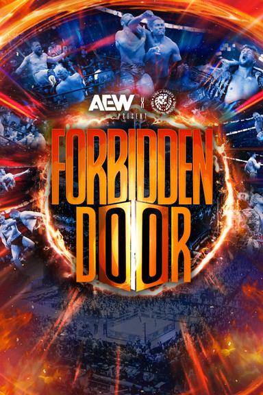 AEW x NJPW Present Forbidden Door poster