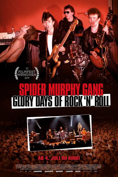 Spider Murphy Gang – Glory Days of Rock 'n' Roll poster