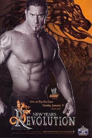 WWE New Year's Revolution 2005 poster