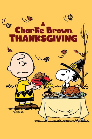 A Charlie Brown Thanksgiving poster