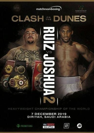 Andy Ruiz Jr. vs. Anthony Joshua II poster