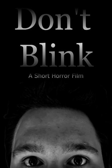 Don't Blink poster