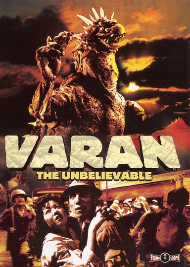 Varan the Unbelievable poster