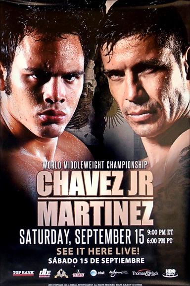 Julio Cesar Chavez Jr. vs. Sergio Martinez poster