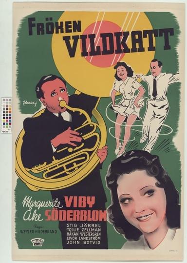 Fröken Vildkatt poster