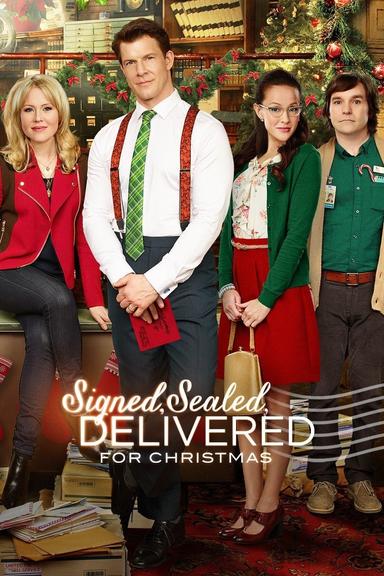 Signed, Sealed, Delivered for Christmas poster