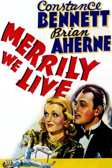 Merrily We Live poster