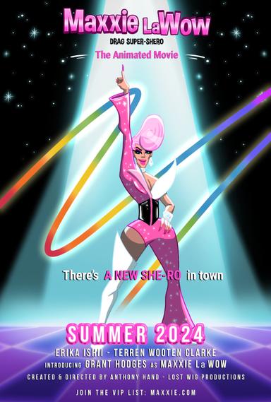 Maxxie LaWow: Drag Super-shero poster