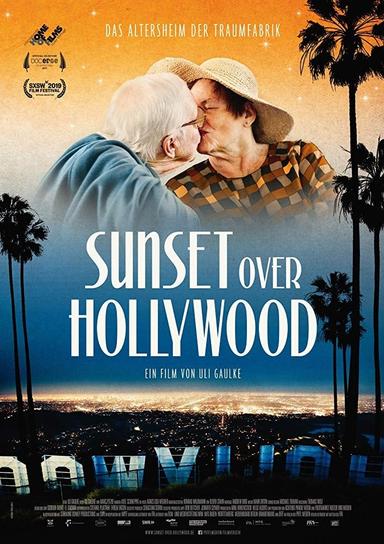 Sunset over Mulholland Drive poster